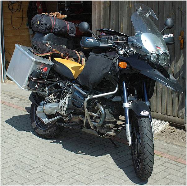 R1150GS before leaving