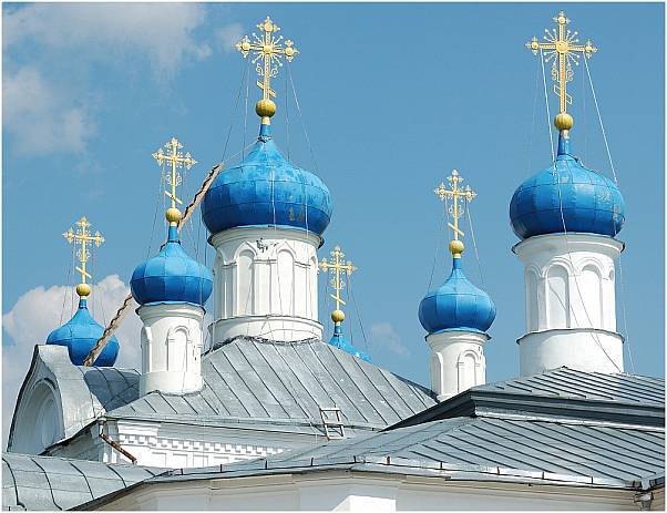 Church-2 in the little village of Zavidovo(RU)