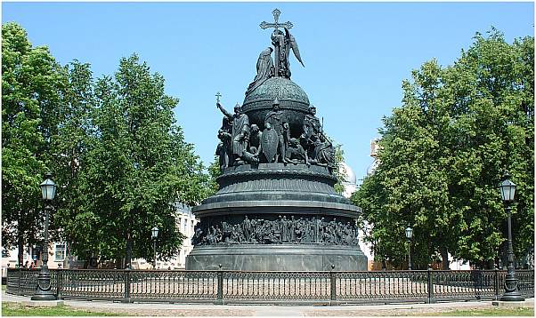 memorial monument inside Novgorod(RU)